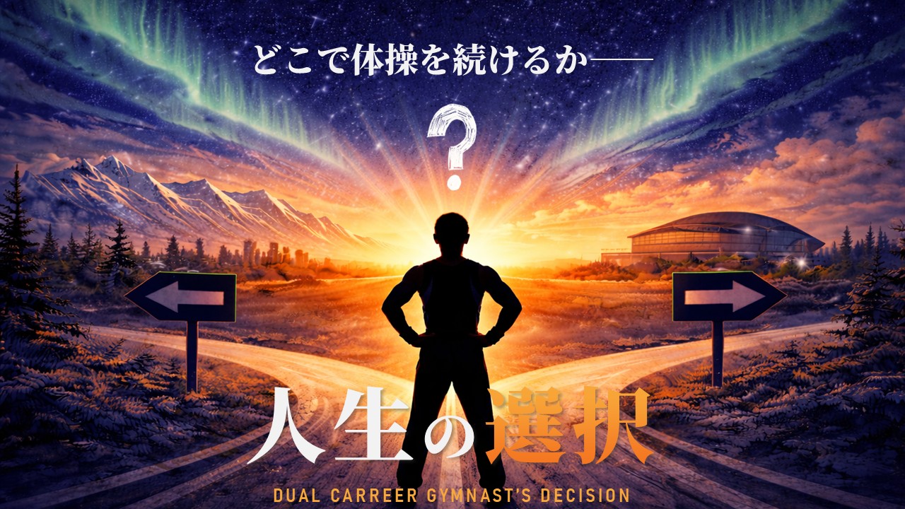 「どこで体操を続けるか」は、人生の選択になる